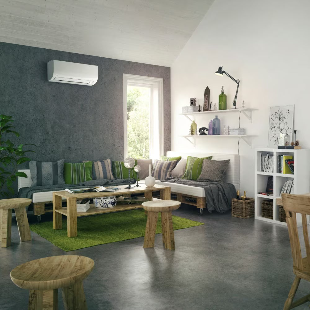 Aparat de aer conditionat Daikin Sensira Bluevolution FTXF25E-RXF25E Inverter 9000 BTU, Clasa A++, Dezumidificare, Baleiere verticala